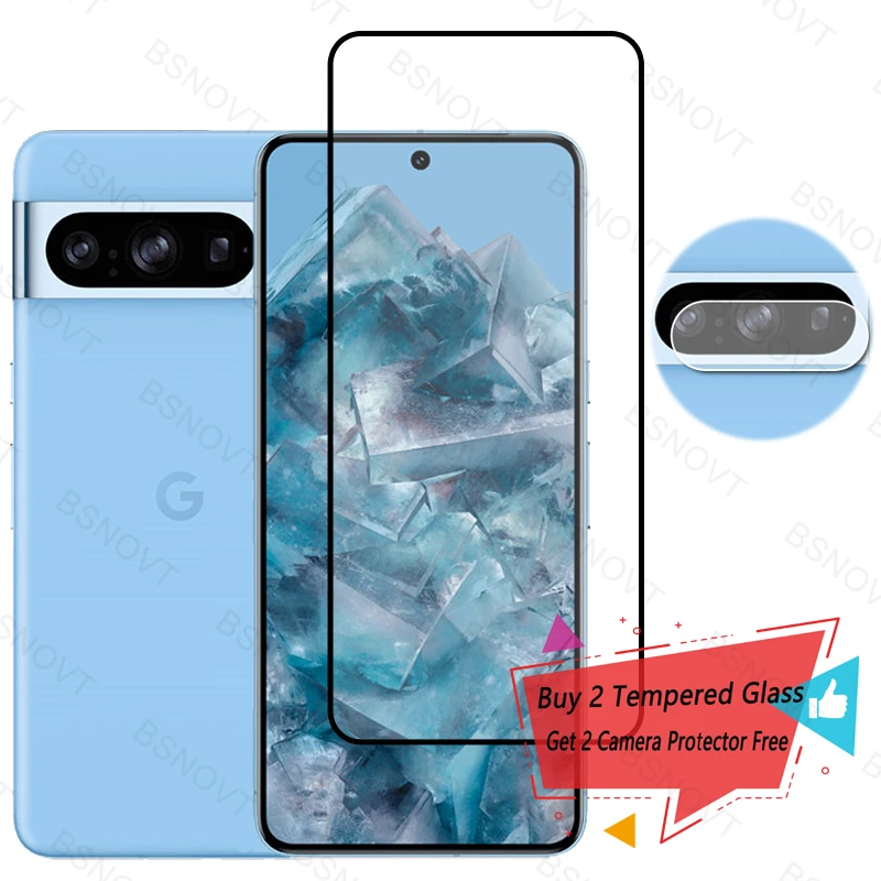 Vetro Per Google Pixel 8 Pro Proteggi Schermo In Vetro Temperato Per Google Pixel 8 Pro Glass Per Google Pixel 6 7 8 Pro Obiettivo Della Fotocamera