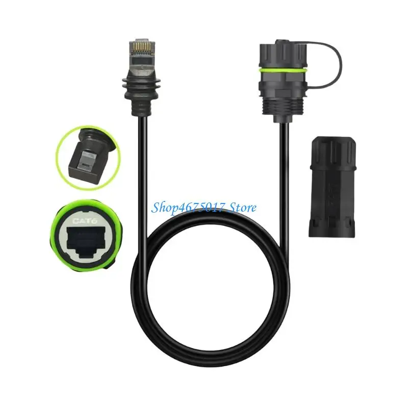 Gen3  RJ45 이더넷 어댑터 커넥터 용 H4GA 방수 익스텐더 기가비트 케이..