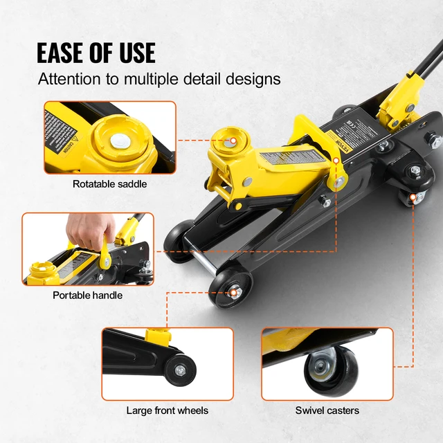 1.5T Low Profile Hydraulic Racing Jack 6