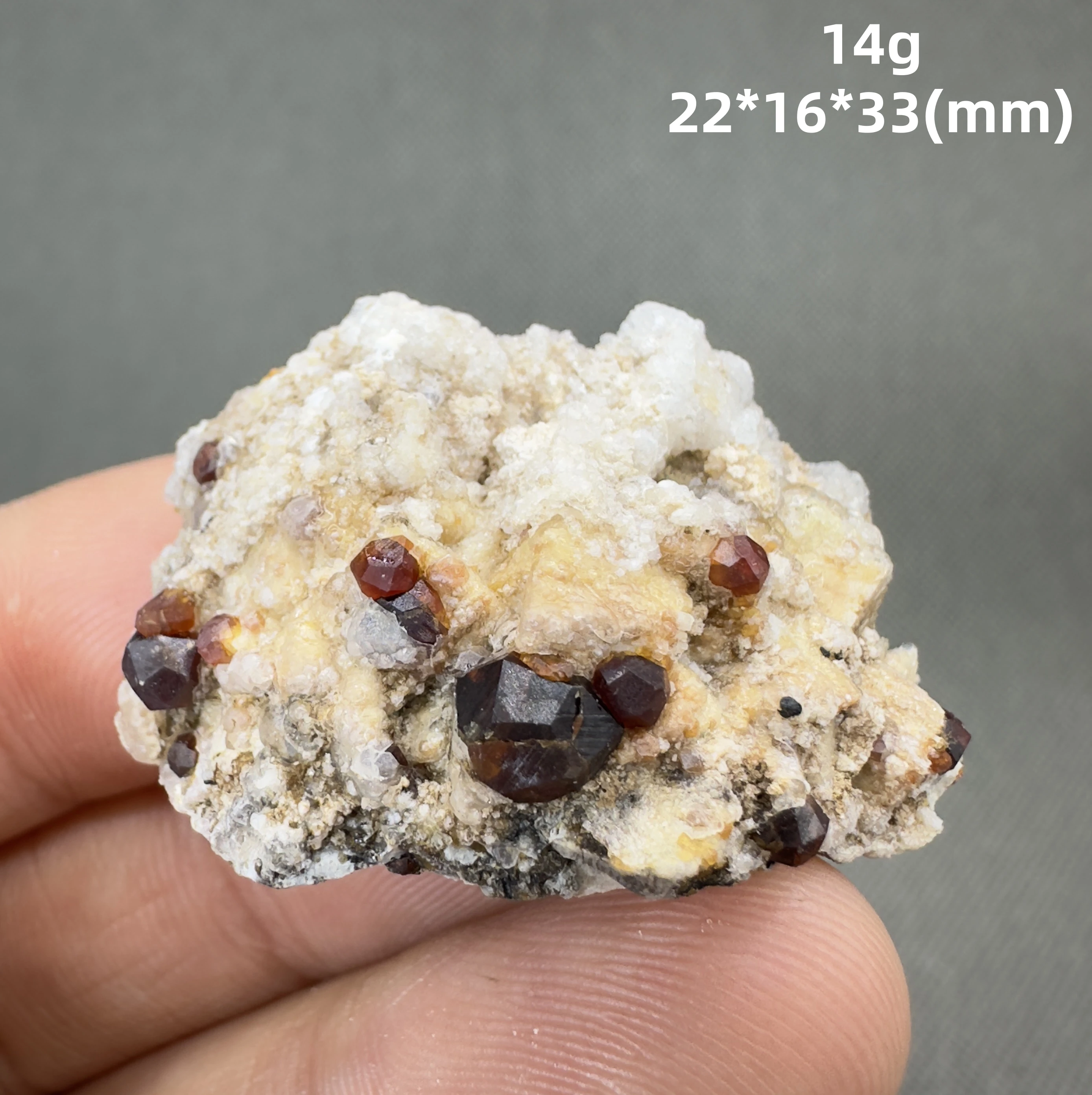 Natural florescent hyalite and garnet symbiosis mineral specimen + healing quartz crystals and stones rock gemstone 2