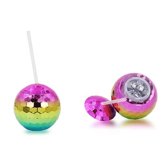 1PC Mirror Disco Ball Straws Silver Straws Mini Disco Straw Decor Disco  Party Decorations For Wedding Supplies - AliExpress