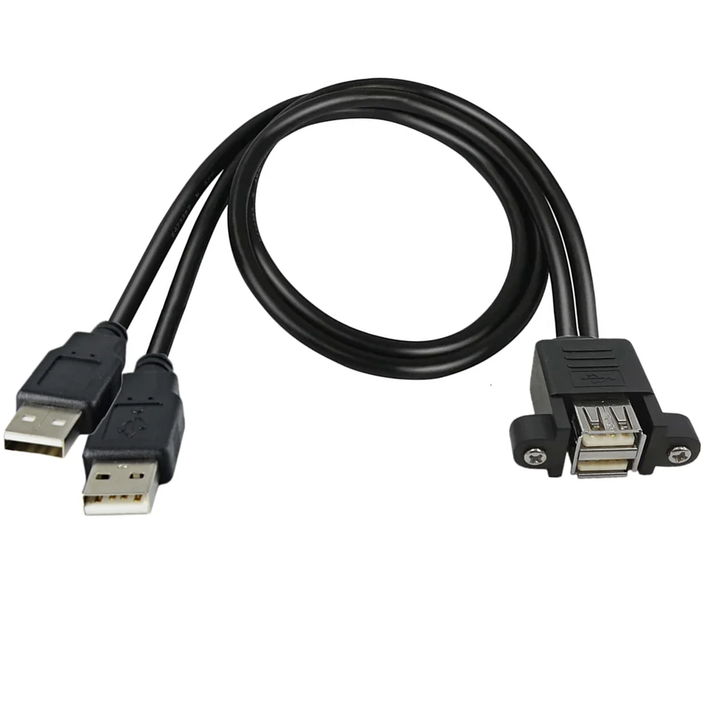 Cavo di prolunga USB 2.0 Cavo corto USB da maschio a femmina in rame Doppia schermatura Blu trasparente Anti-interferenza ad alta velocà 30 cm  7