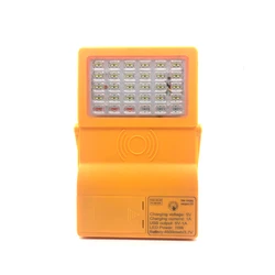 Lampe de poche solaire Rechargeable, puissante, lampe de travail d'urgence, réparation de voiture en plein air, éclairage d'avertissement pour tente pêche 