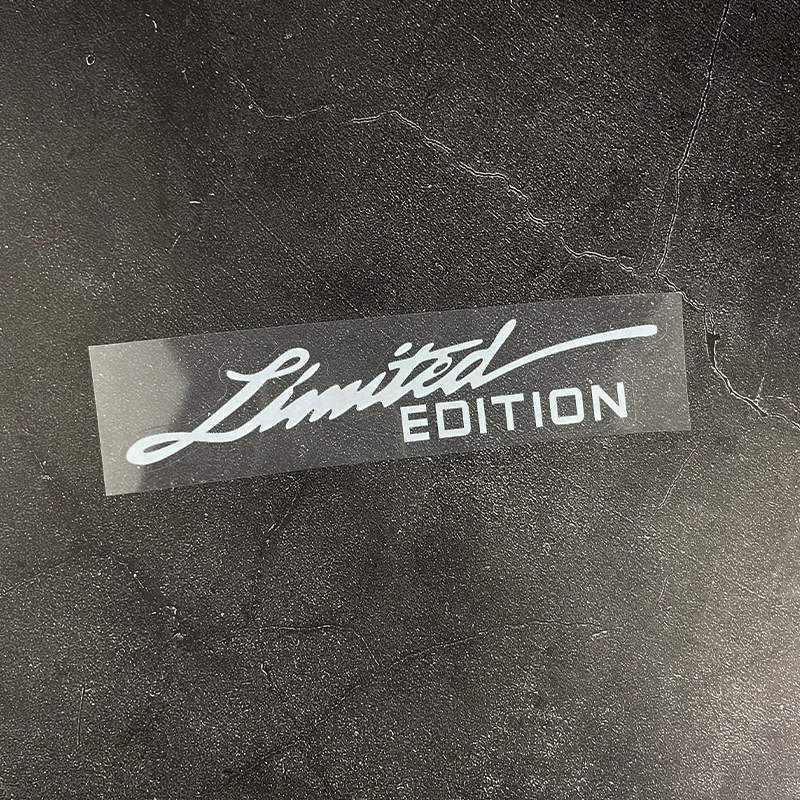 1PC Limited Edition Motorcycle Sticker Waterproof for Motorbike Fuel Tank Fairing Helmet Box Scooter Universal Vinyl Decals