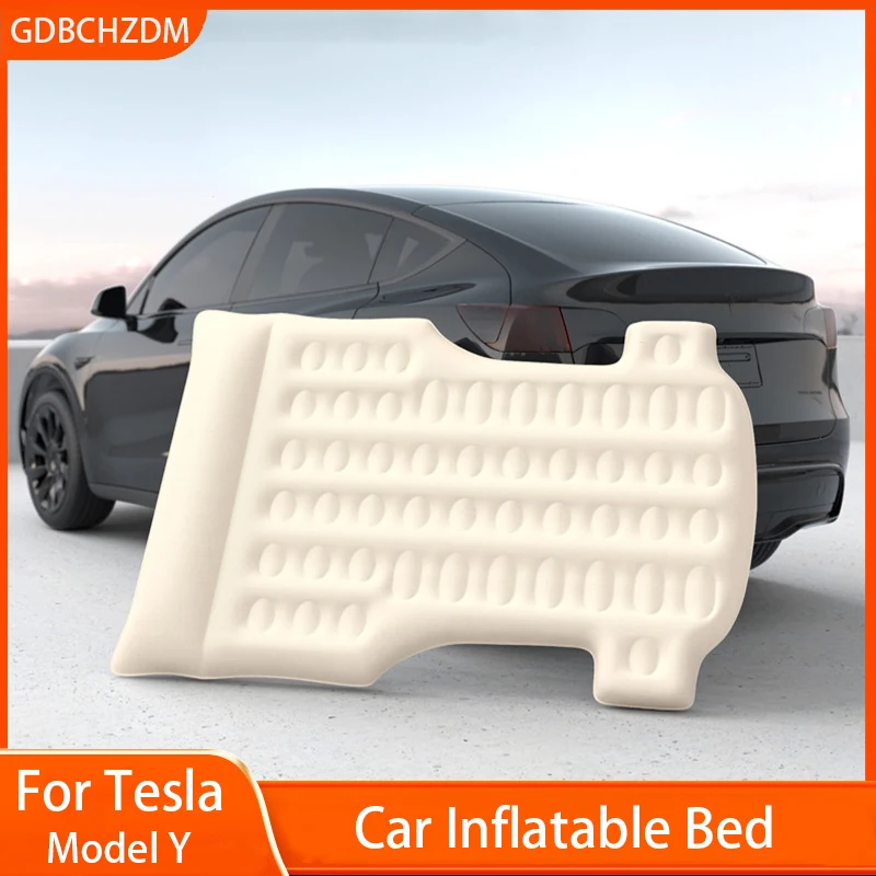 For Tesla Model Y Automobile Air Mattress Self-Inflating Mattress Travel Sleeping Bed Tesla Car Inflatable Camping