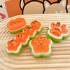 1PC Antistress Foot Simulated Watermelon Decompression Toys Kawaii Antistress Stress Relief Slow Rising Toys 1