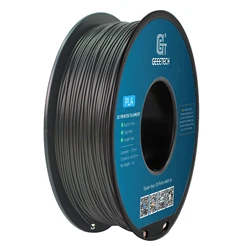 Geeetech Premium PLA Filament - 1kg Spool, 1.75mm, High Precision, Free Shipping (Black)