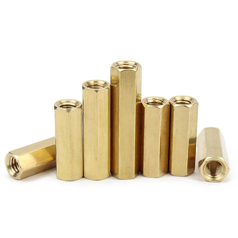 

M2 M2.5*L=3-30mm Hex Female Female Brass Standoff Spacer Hexagonal Stud Spacer Hollow Pillars