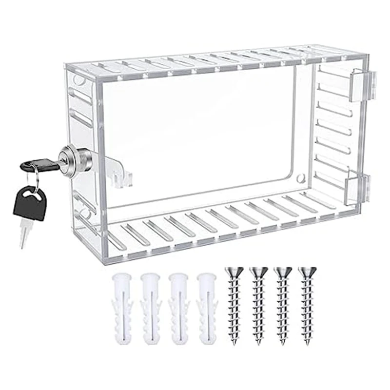 

Универсальный фотоэлемент с замком, универсальный кодовый замок, прозрачный акриловый термостат с безопасным замком, прочный