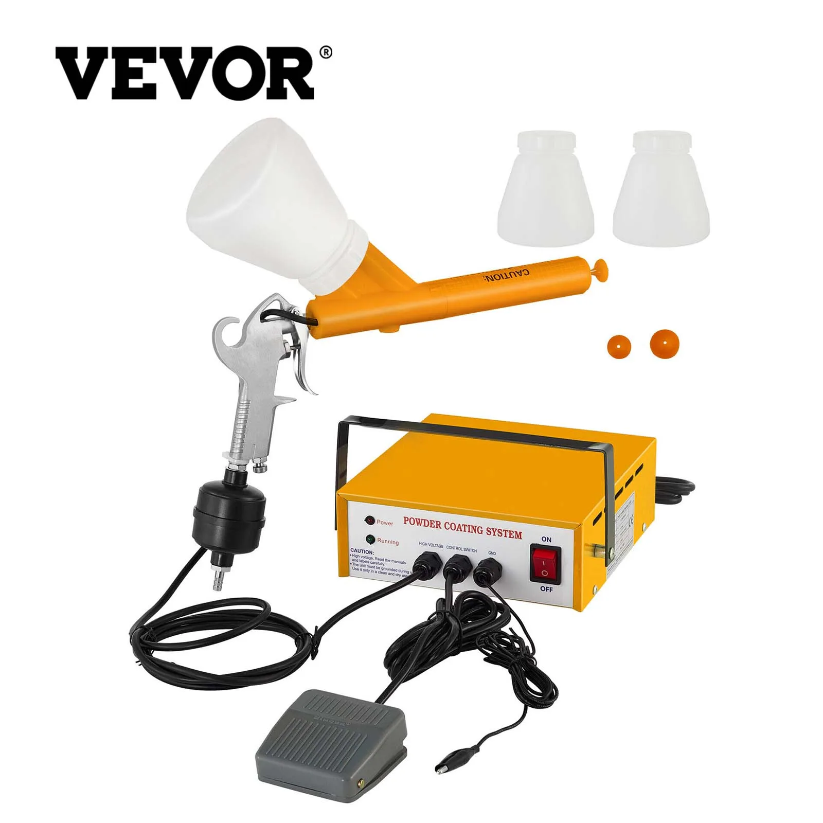 VEVORElectrostaticPowderCoatingSystemMachineSprayGun1015Psi