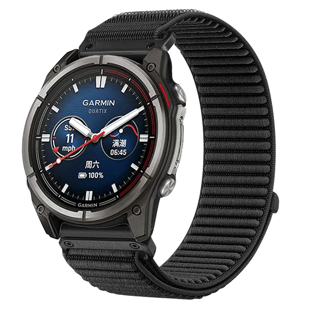 Quick Fit Multi-Size Nylon Watch Strap - Durable Adjustable Bracelet Band