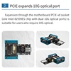 CWWK Magic Computer N100 Small host pcie x8 slot 4NVME DIY players' new favorite 3D printing 5