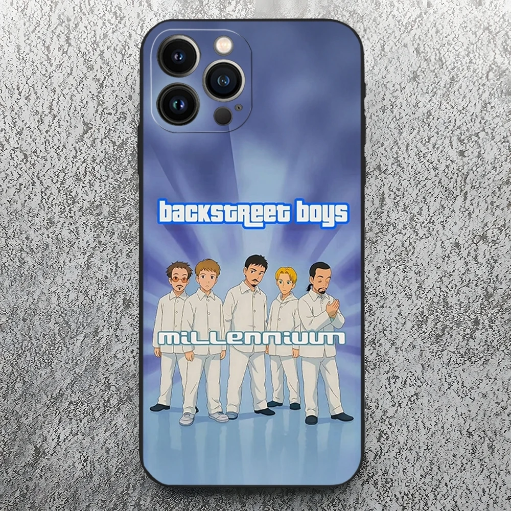 Backstreet Boys Band BSB Phone Case for Iphone 17 Air 16 15 14 13 12 11 Pro Max Xr X Xs Mini Plus Black Soft Silicone Cover
