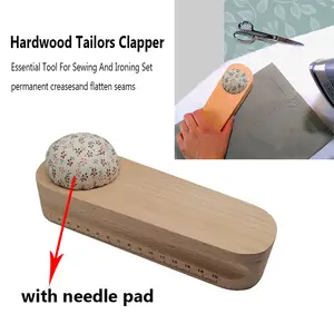 Hardwood Tailors Clapper Portable Clapper Sewing Tool Wooden