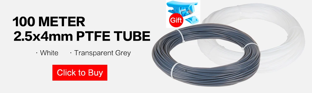PTFE-Schlauch für Bambu Lab P1P AMS A1 Mini 3D-Drucker Teflonto-Rohr Bowden-Extruder 1,75 mm Filament 2,5 x 4 mm Bambulab 3D-Zubehör – Detail 2