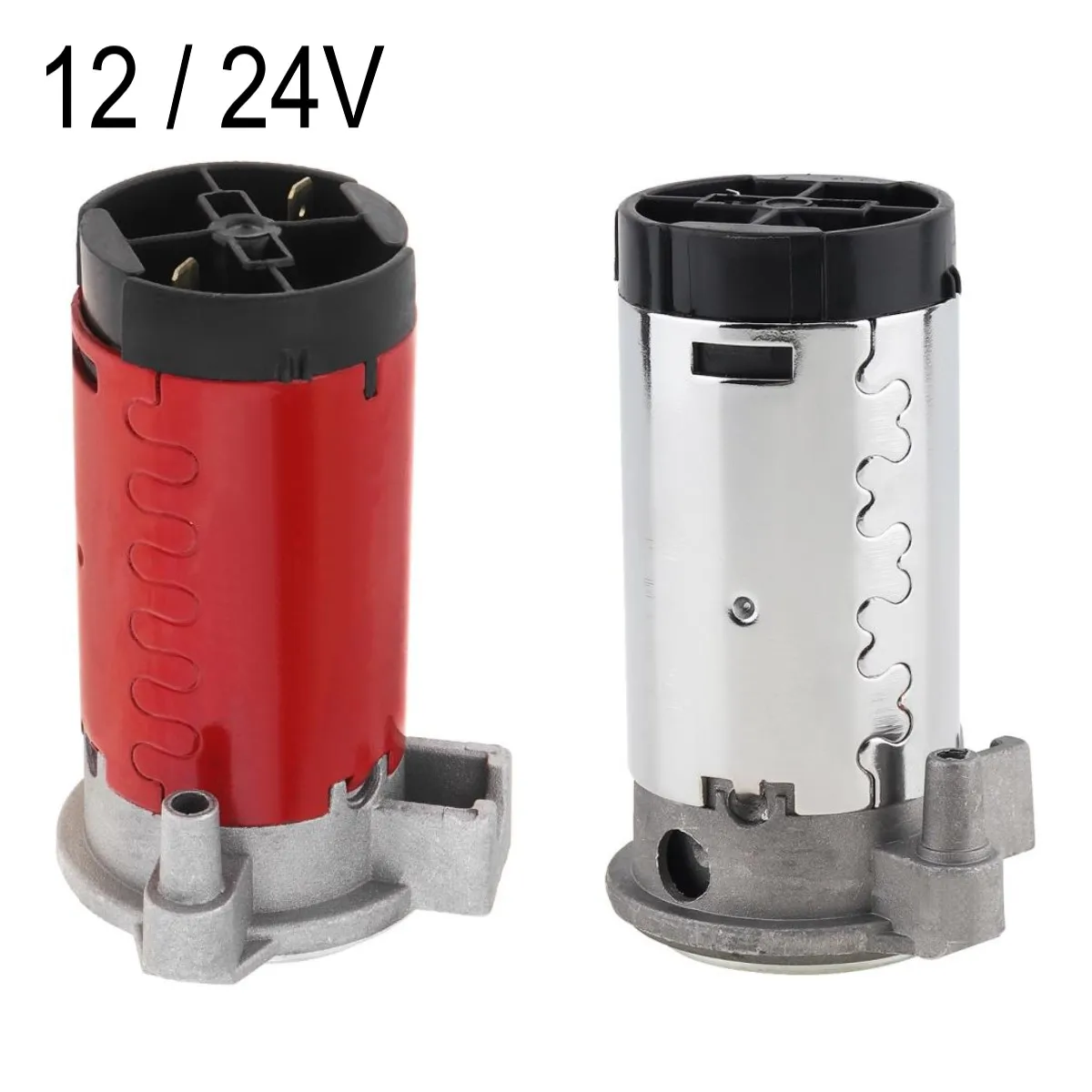 12 / 24V Universal Car Air Horn Pump Loud Car Truck Vehicle Train Motorcycle Siren Horn Multi-tone Claxon Horns Air Compressor