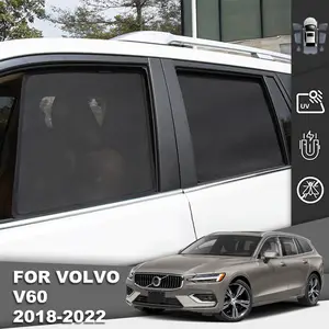 Für Volvo V60 2018-2023 Windschutzscheibe Vorhang Magnet Mesh Glas