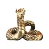 2025 Year Of The Snake Brass Figurines Decoration Chinese Tea Pet New Year Gift Desk Decoration Animal Souvenir 1