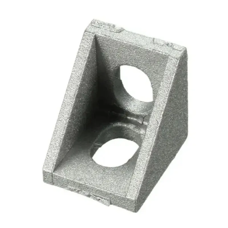 10/20/25pcs Aluminum Corner Bracket Fittings 20x20x17mm Corner Angle Bracket for Connector Aluminium Profile CNC Router