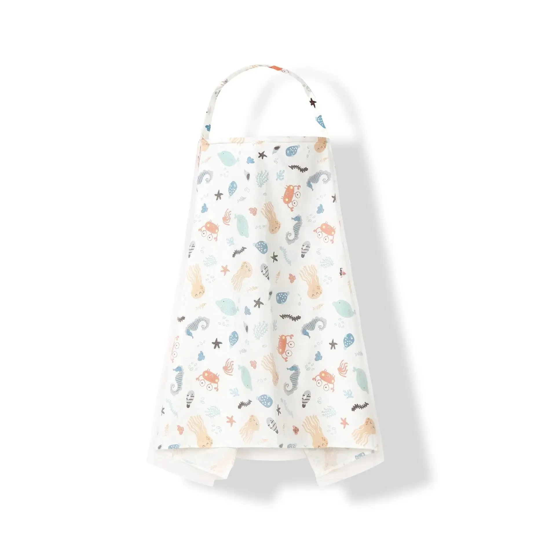 Breastfeeding Scarf Cotton Feeding Towel Outing Spring Summer Autumn Milk Covering Shield against Light Cross-Border