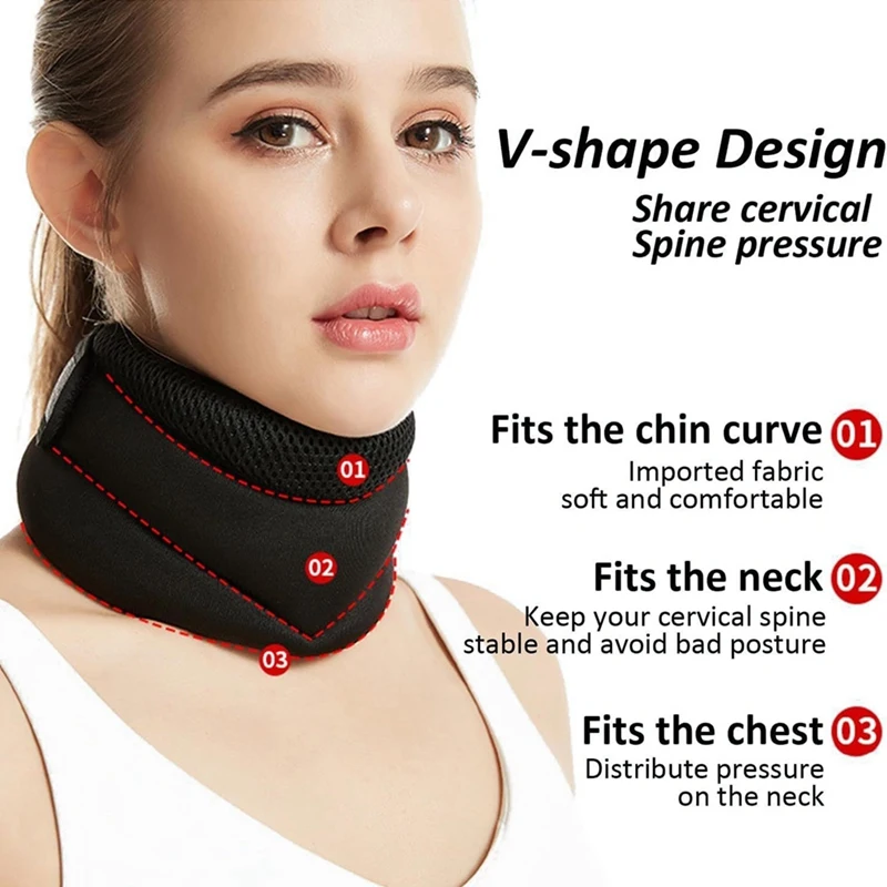 Cervicorrect Neck Brace,Cervicorrect Neck Brace,Soft Neck Brace collare cervicale-tutore cervicale per russare facile da usare