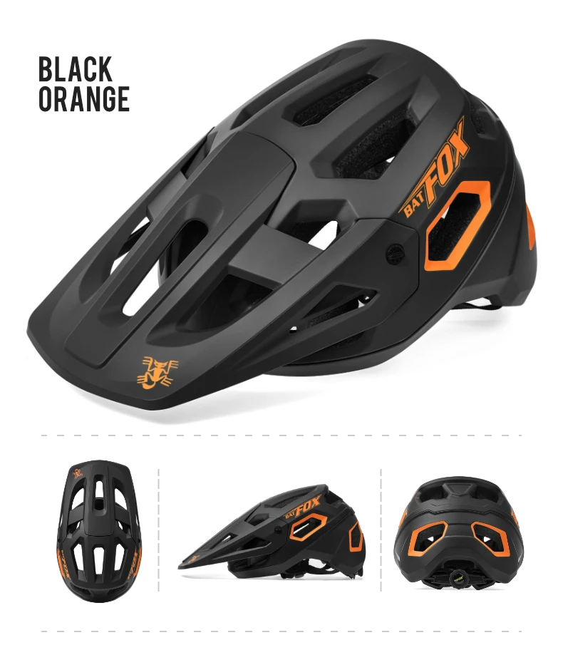 BATFOX Road MTB Helm Fahrradhelm Casco Fahrrad Sicherheitskappe Sportausrüstung Männer Frauen Integral geformte MTB Fahrradhelme – Detail 17