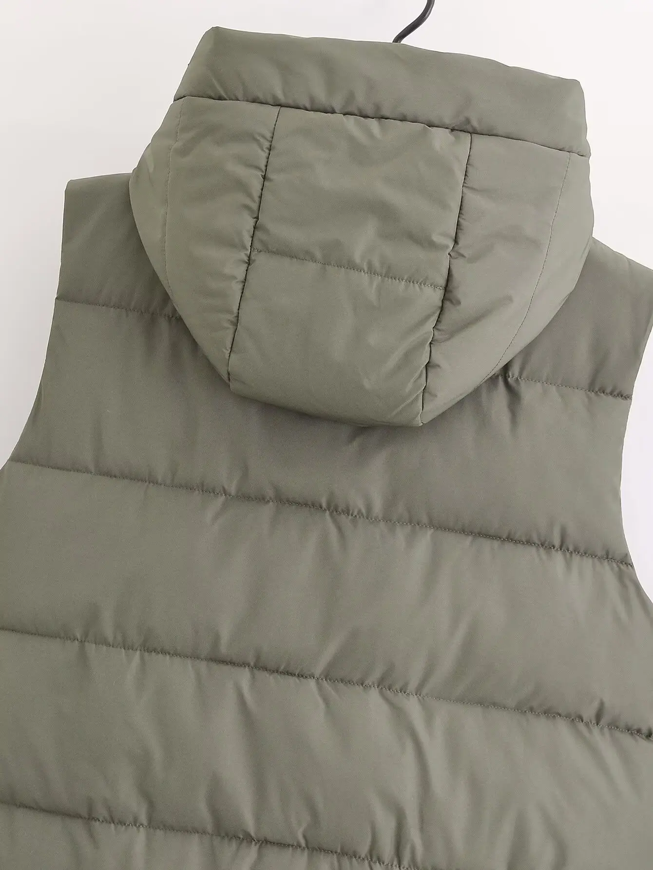 Waistcoat Woman's Jackets Vest Coat Sleeveless Outwear With Hoodies Solid Elegant Fashion Top With Button 2024 inszart Warm Coat