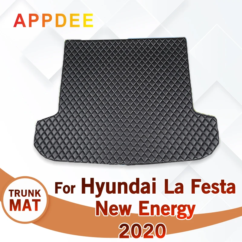 

Автомобильный коврик для багажника для Hyundai La Festa New Energy 2020, пользовательские автомобильные аксессуары, украшение интерьера автомобиля