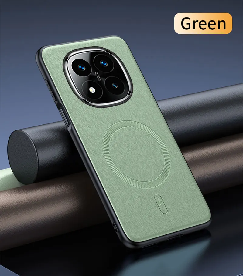 Magnetic Leather Shield Cover - High Quality Anti-Fingerprint Non-Slip Protection