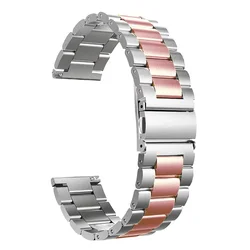 Stainless Steel Metal Watchband Bracelet, 22mm for Redmi Watch 5 Lite (Silver pink 14)