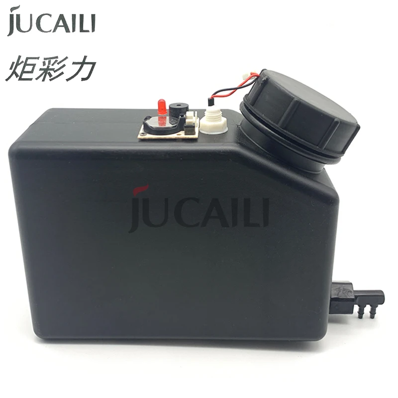 

JCL Double Outlet 1.5L UV Ink Tank Cartridge with Level Sensor Alarm Board for Ink Supply System UV Printer 1.5L Bottle