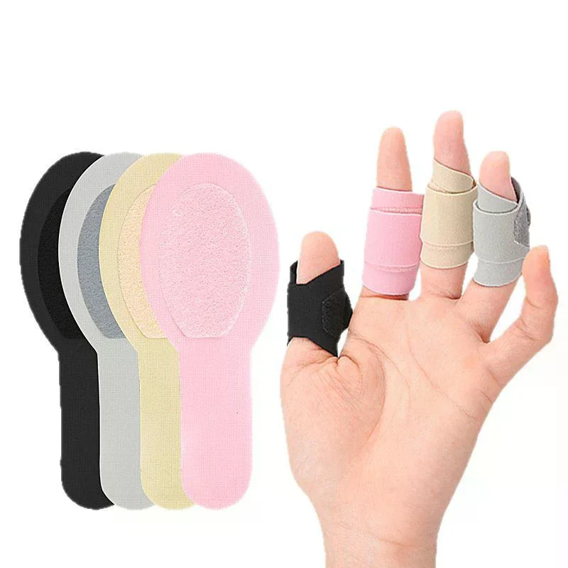 5PCS Adjustable Finger Splint Brace For Arthritis Pain Relief Reusable Straightening Corrector Protective Finger Strap