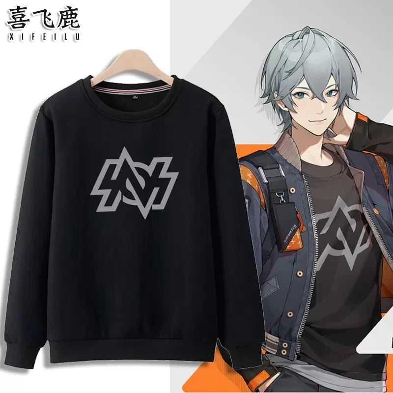 

Anime Zenless Zone Zero Hooded Hoodie Sweatshirt Coat Cosplay Costume Men Women Loose Pullover Tops