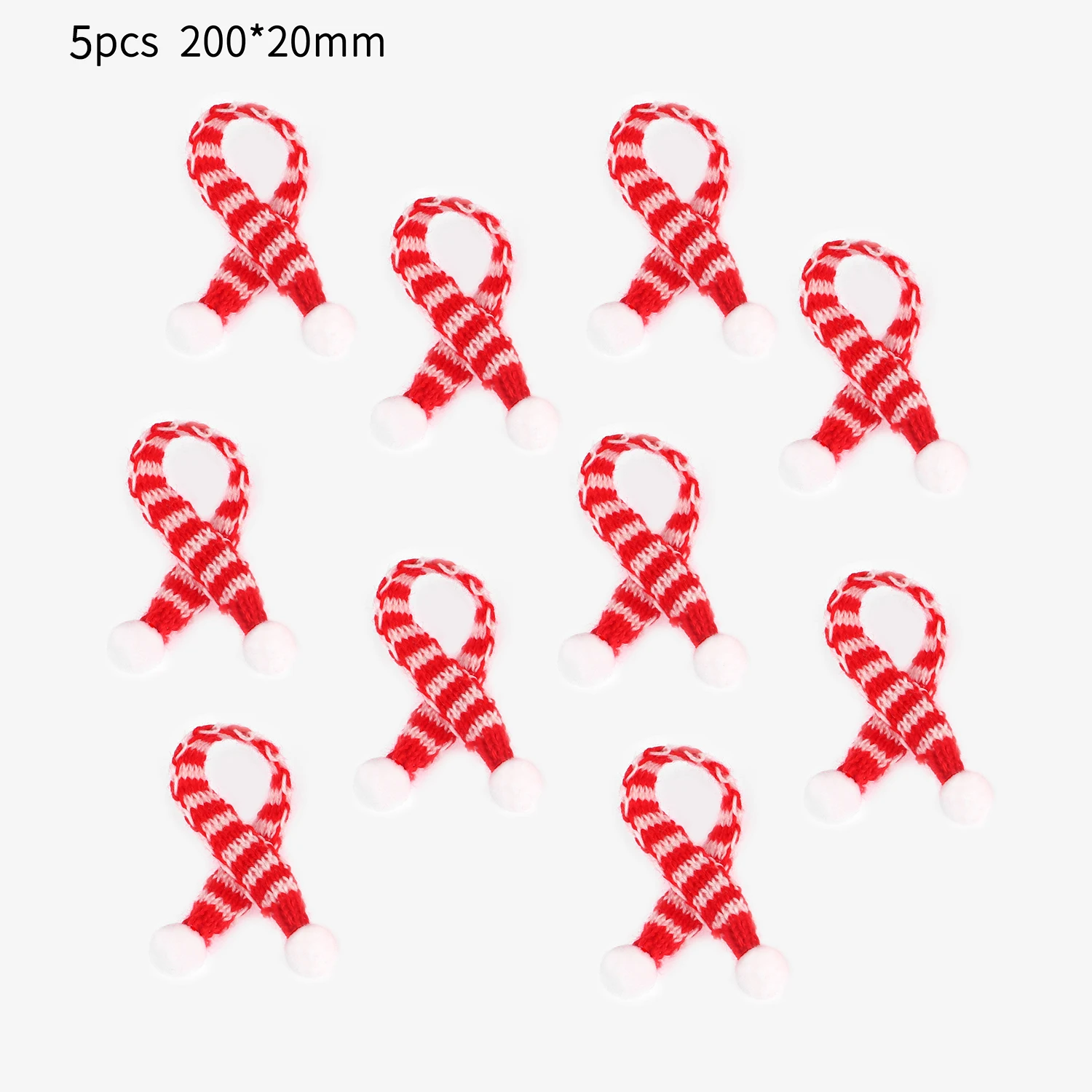 Accesorios Para Gnomos, Miniatura De Navidad, Gorro De Gnomo, Bufanda, Botas De Esquí, Trineo, Madera, Esquís, Huellas De Nieve, Mini Ropa, Accesorios De Papá Noel, Accesorios Para Puerta De Amigo