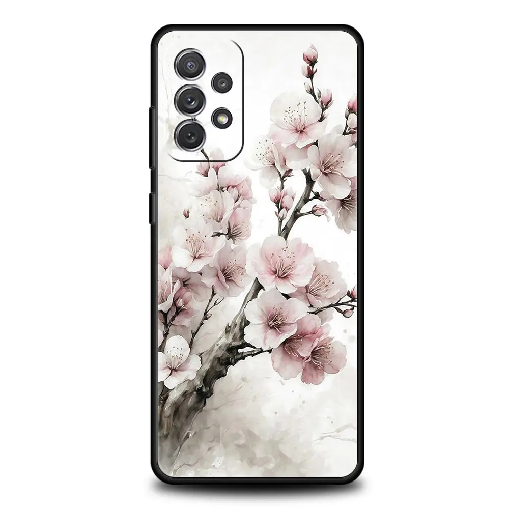 Cherry Blossom Tree Phone Case Cover - Elegant Protective Design