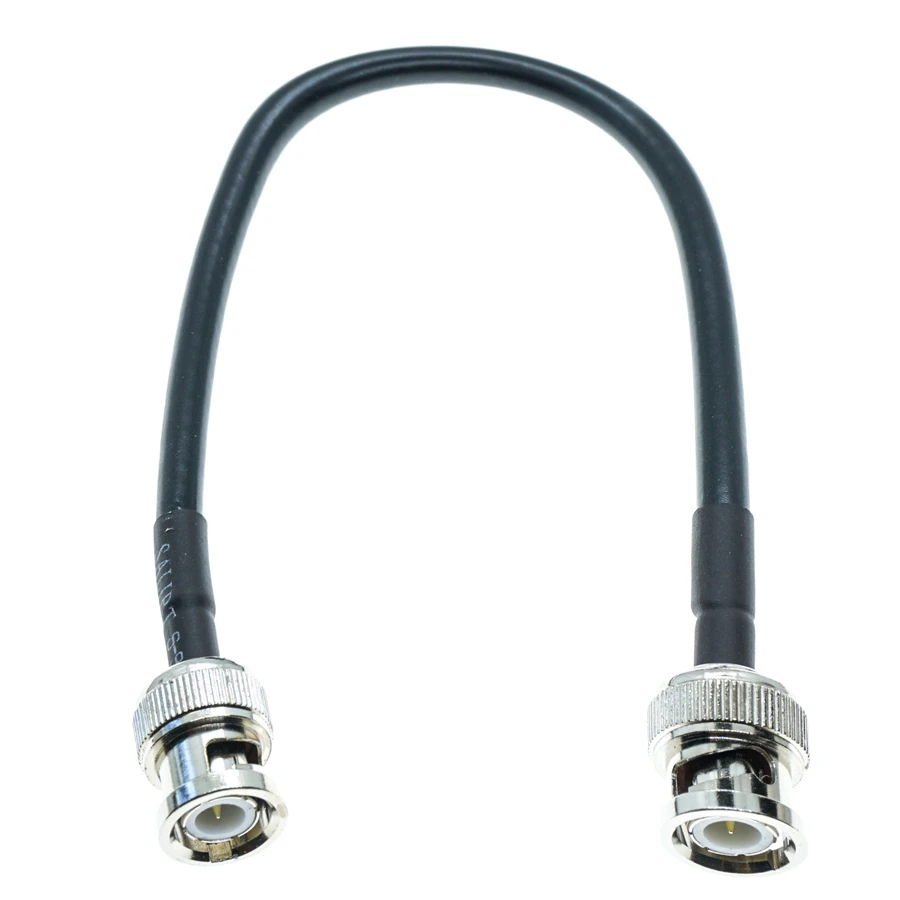Câble de raccordement BNC RG58 BNC mâle à BNC femelle cloison câble coaxial radio CB 20 pouces