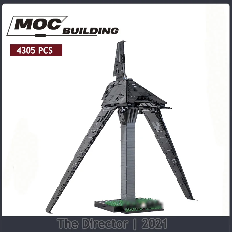 Конструктор MOC имперская модель режиссера звездное пространство кино Звездные