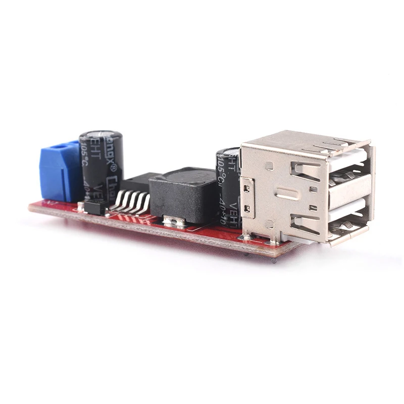6pcs DC 9-36V To 5V 5A Buck Converter - Step Down Voltage Regulator With USB For Fast Phone Charging - View #9