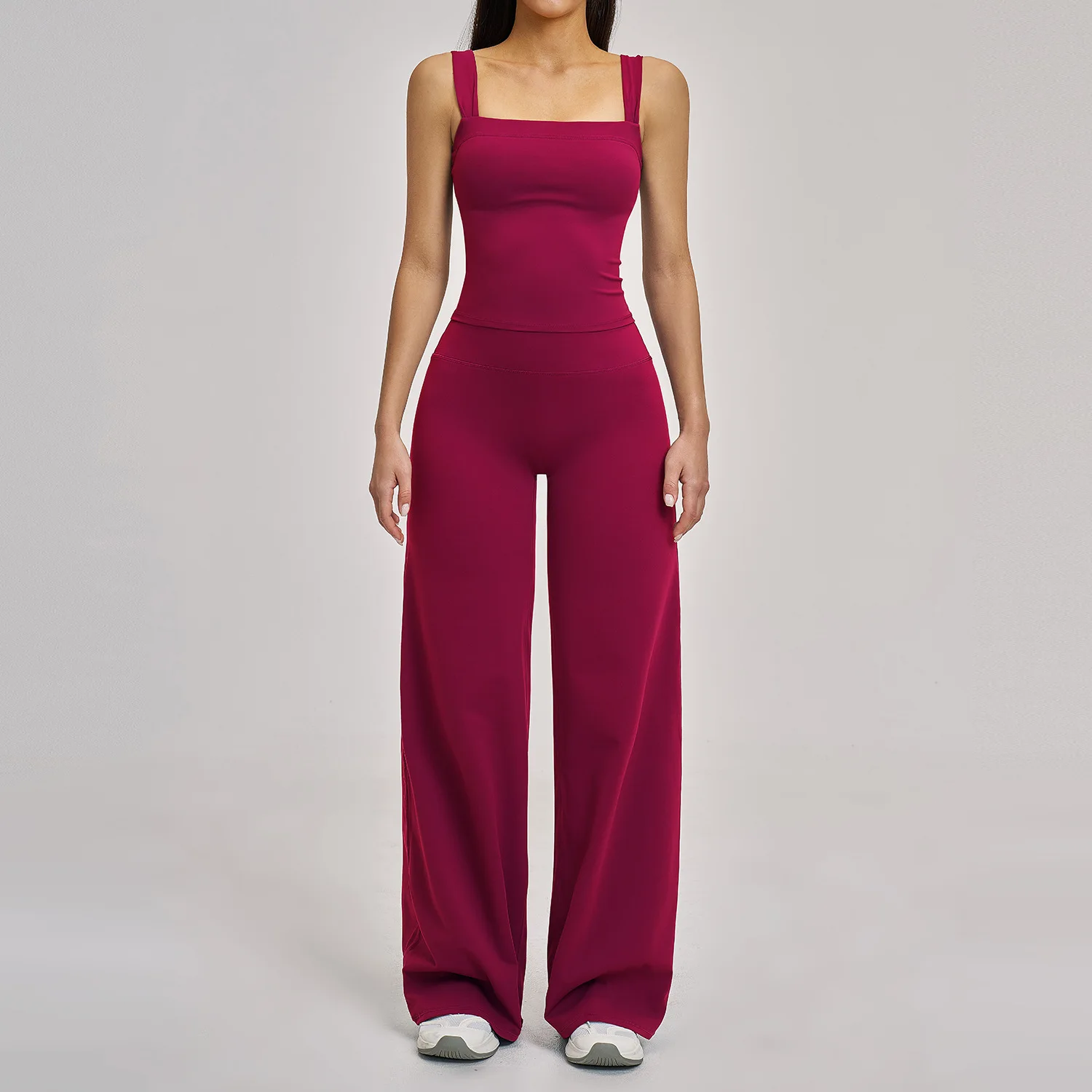 Yoga Set 2/3PCS Gym Tracksuits Fitness Set Workout Long Sleeves Athletic Wear Women Yoga Bra High Waist Flared Pants Sports Suit 6