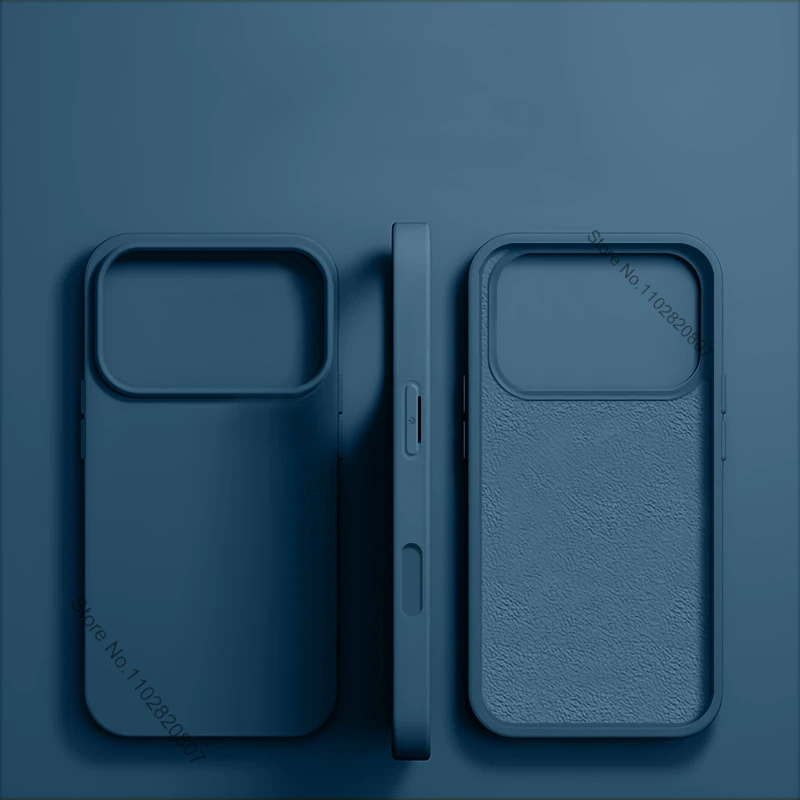 ตัวเลือกสินค้า เคสซิลิโคนนิ่ม iPhone 17 Pro Max ปกป้องครบจบในตัว