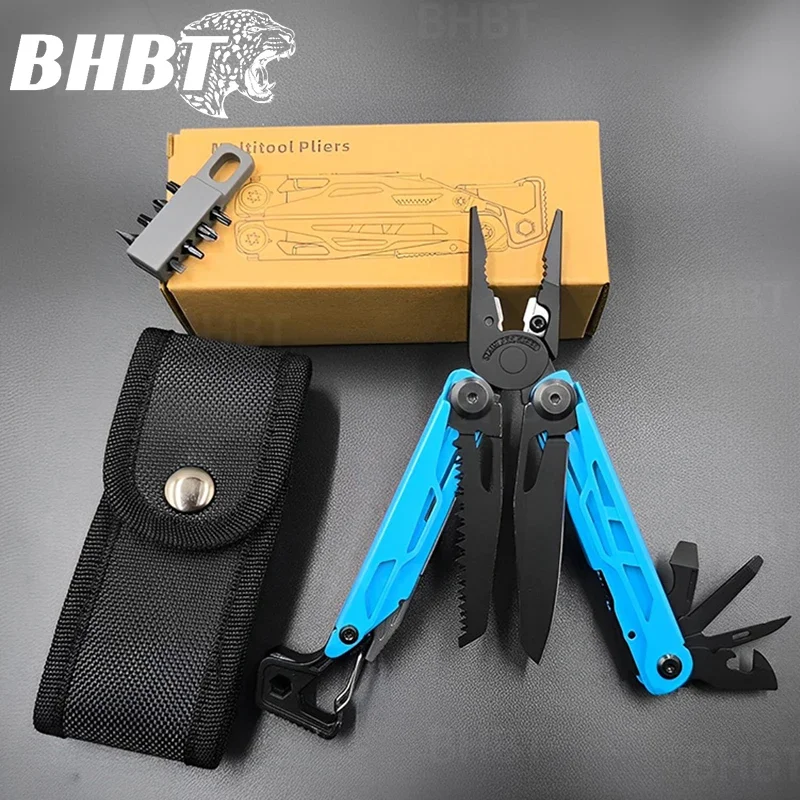 Herramienta Multifuncional Plegable EDC 14, Con estuche