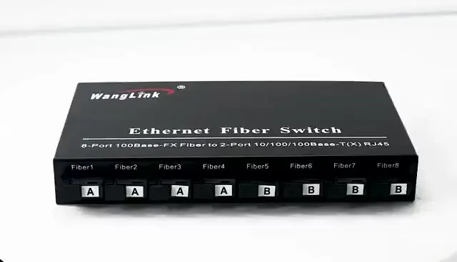 Wanglink Gigabit Single Mode Single Fiber Ethernet Switch 8 155M Fiber Port 2 1000M RJ45 PCB board 8 sc 2 rj45  8f2e wanglink 4g4e gigabit ethernet switch fiber optical switch 4 sfp port 4rj45 10 100 1000m pcb board