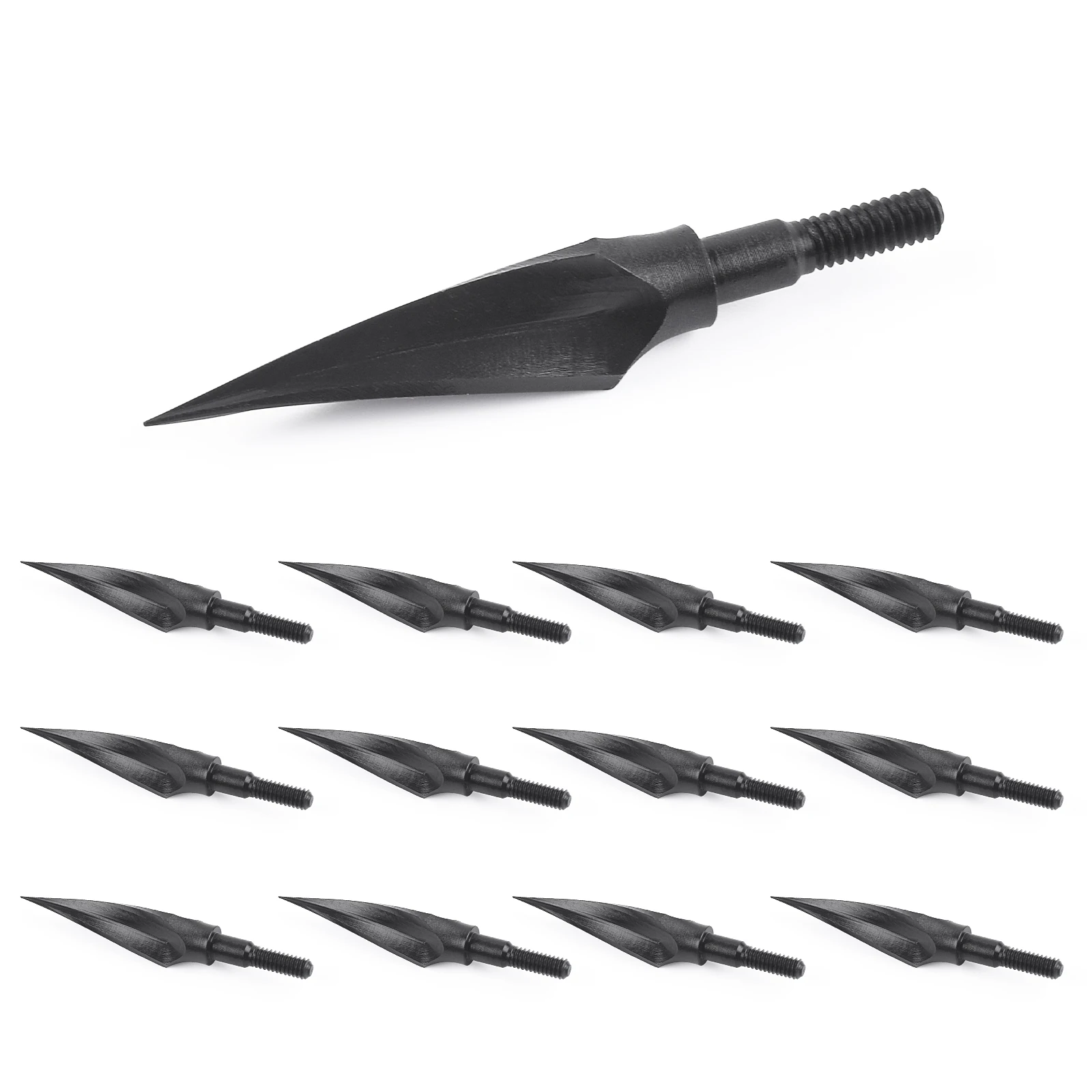 12Pcs 150 Grain Screw Field Point for ID4.9mm Arow Rerplace Accessories Archery Bow