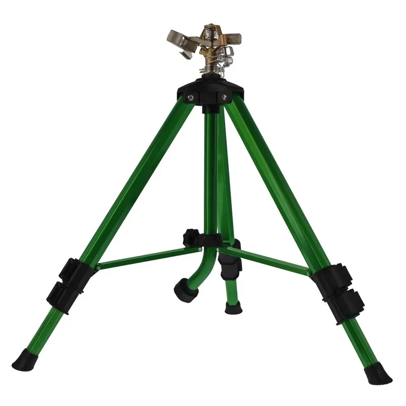 

Brass Sprinkler on Metal Tripod Base Plant water dripper solar Automatic irrigation system Home garden Drip irrigation Drip wat