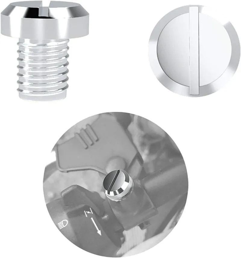 4 Pz Per Streetfighter V2 2022 2023 Motorycle Mirror Hole Blanking Plug Cover Cap M8 * 1.25 Per Xdiavel 2016 2017 2018 2019