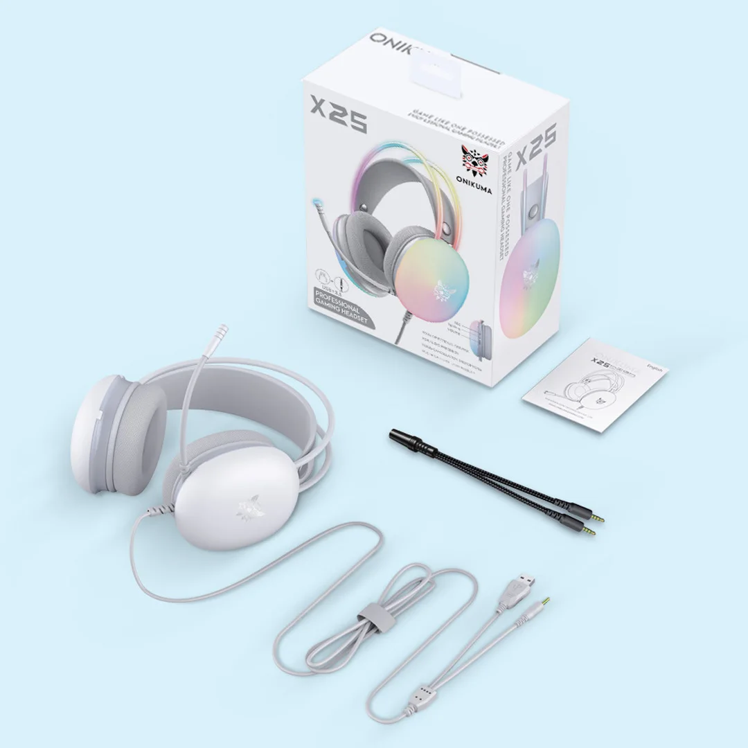 ONIKUMA X25 RGB Headset 6