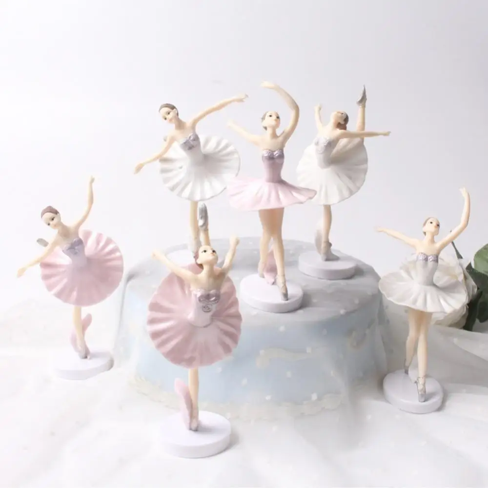 Ballet Girl Snowflake Pendant Christmas Mini Dolls Christmas Tree Ornament Xmas Decoration Home Doll New Year Gifts 21styles