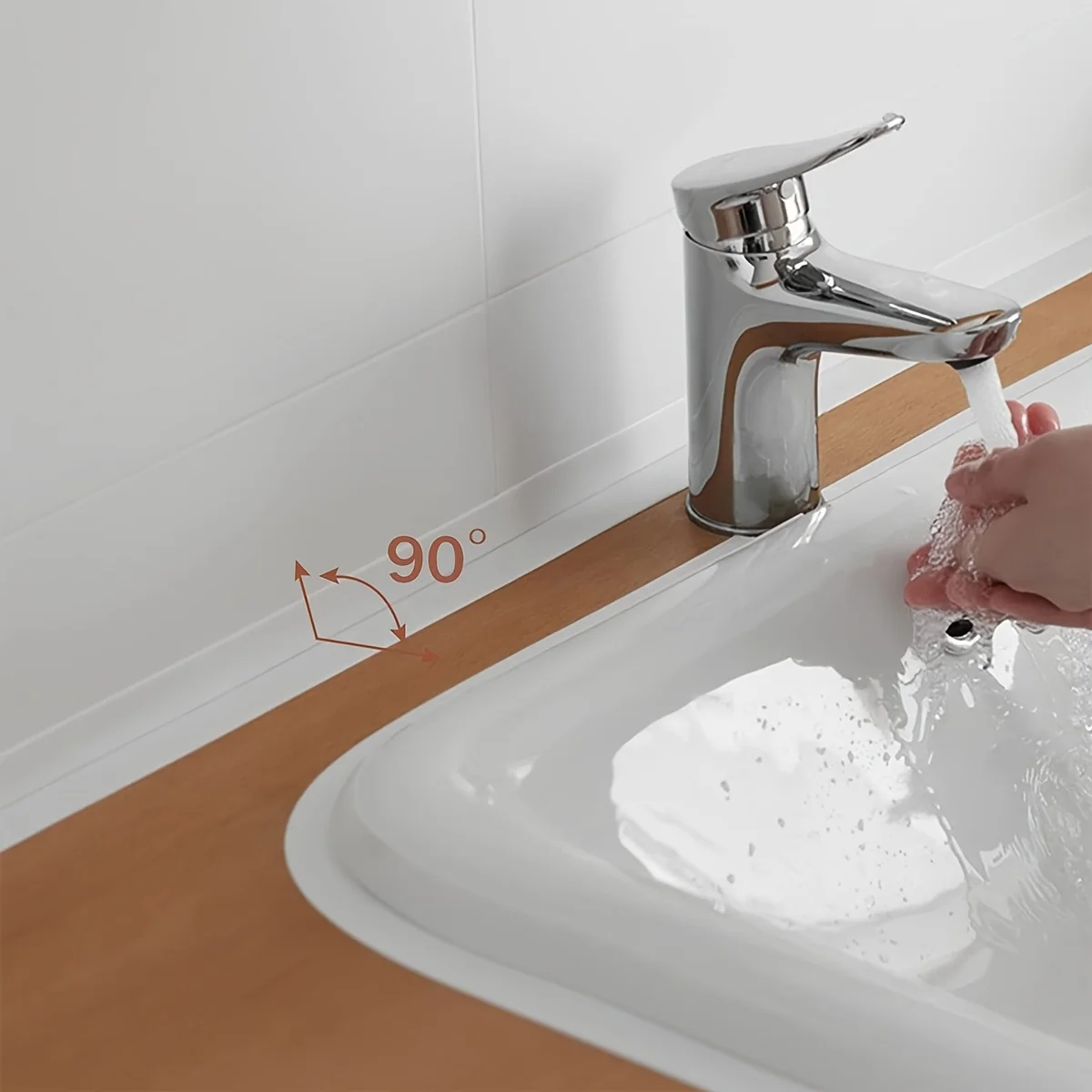 Description Picture 6 of itemCaulk Tape Waterproof Self Adhesive,Razor Blade Scraper,Bathtub Caulk Strip Sealant Tape for Kitchen Countertop,Sink,Toilet