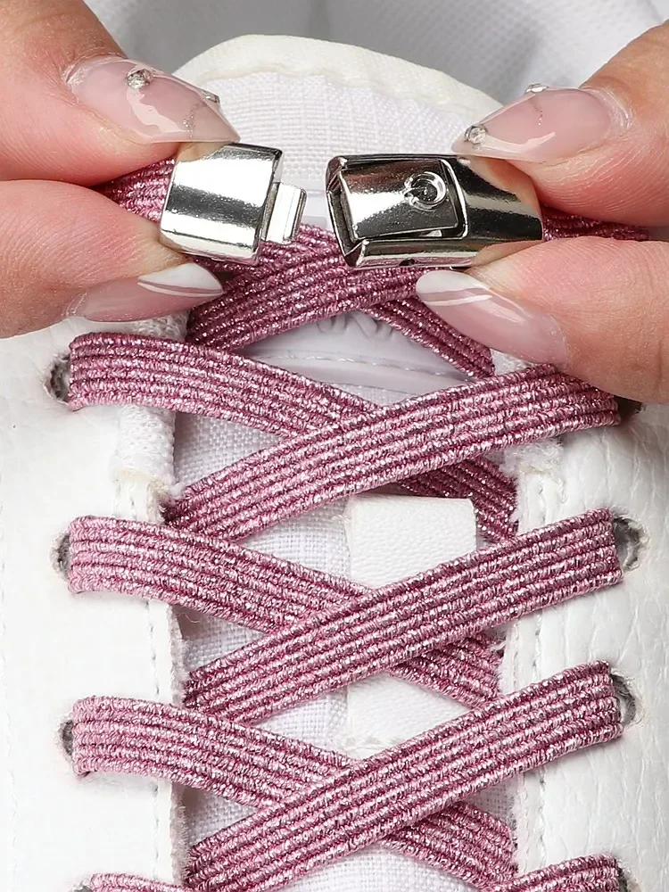 Vibrant Elastic No-Tie Shoelaces