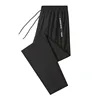 Ice Silk New Pants for Men's Summer Thin Style Sports Quick Dried Straight Leg Draping Wide Leg Pants Casual Long Pants for Men 6